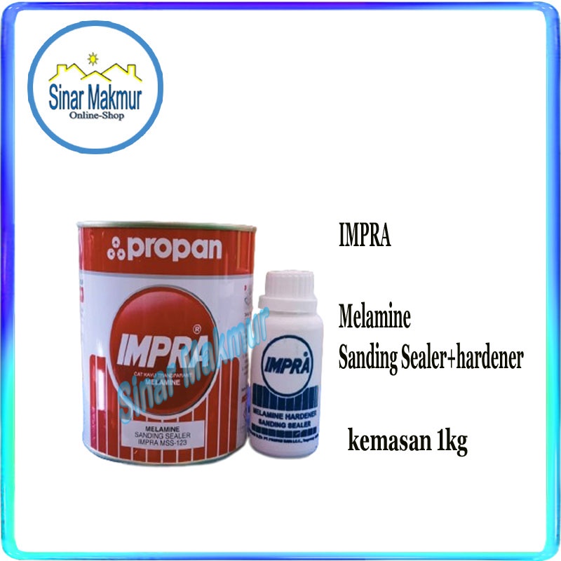 Jual Propan Melamin Sanding Sealer Hardener Kg Set Mss Impra