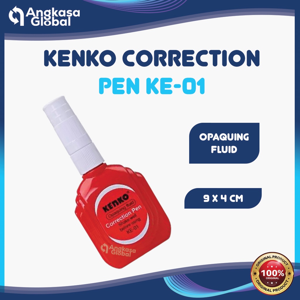 Jual KENKO CORRECTION FLUID TIPE EX CAIR KE 01 1PC Shopee Indonesia