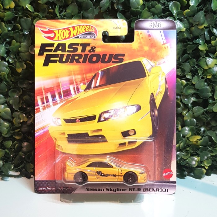 Jual PROMO HOT WHEELS FAST AND FURIOUS NISSAN SKYLINE GTR R33