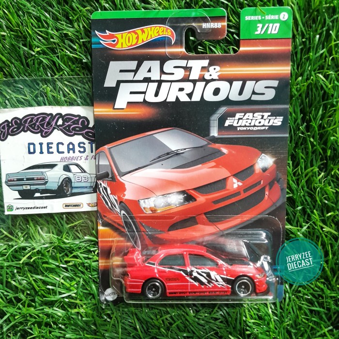 Jual Flash Sale Hotwheels Mitsubishi Lancer Evolution Ix Merah Fast