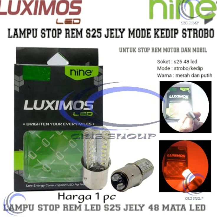 Jual Pf Lampu Stop Rem Bayonet S Jelly Kedip Motor Mobil Nine Dijual