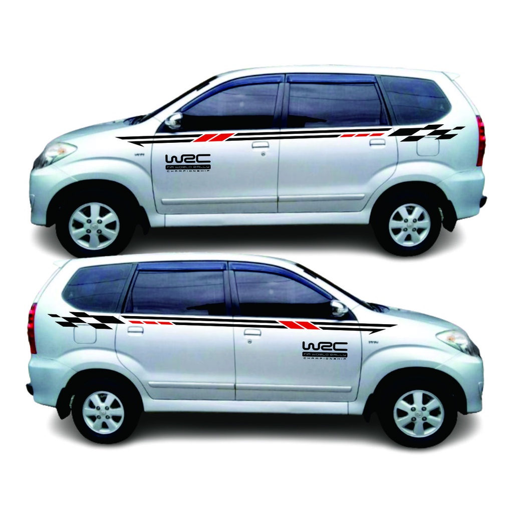 Jual Stiker Mobil Avanza Sticker Cutting Xenia Lis Samping Body Ertiga