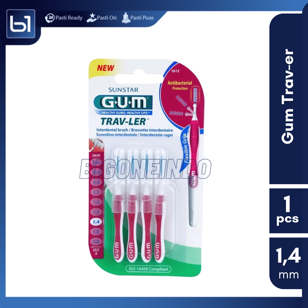 Jual Gum Trav Ler Original Sikat Celah Gigi Gum Brush Floss Gum