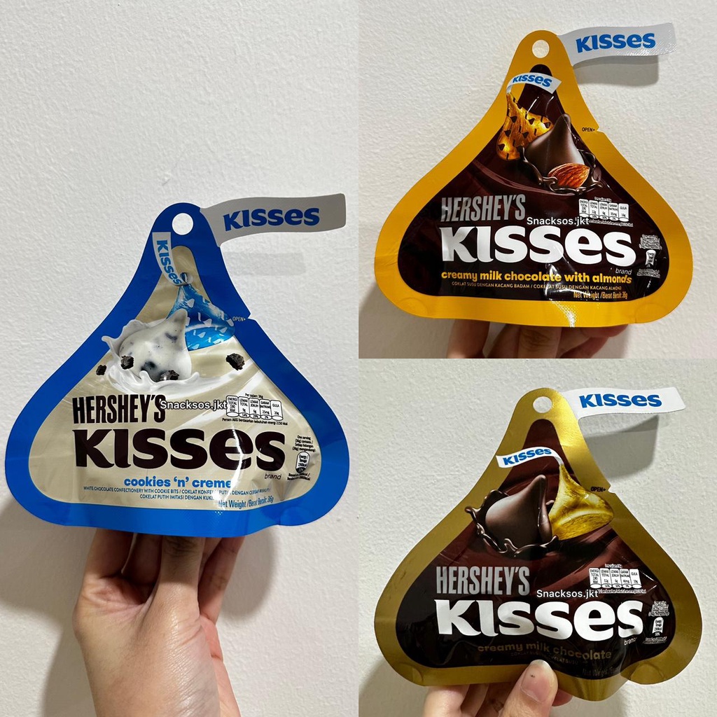 Jual Hershey S Hershey Kisses Creamy Milk Chocolate With Almond