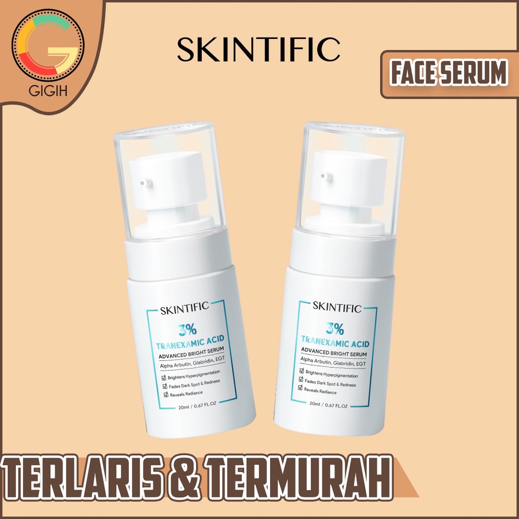 Jual SKINTIFIC FACE SERUM 3 TRANEXAMIC ACID ADVANCED BRIGHT SERUM