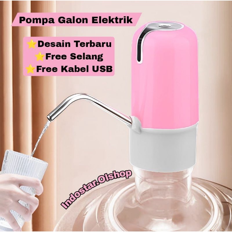 Jual Pompa Air Galon Elektrik Listrik Portable Water Electric Pump