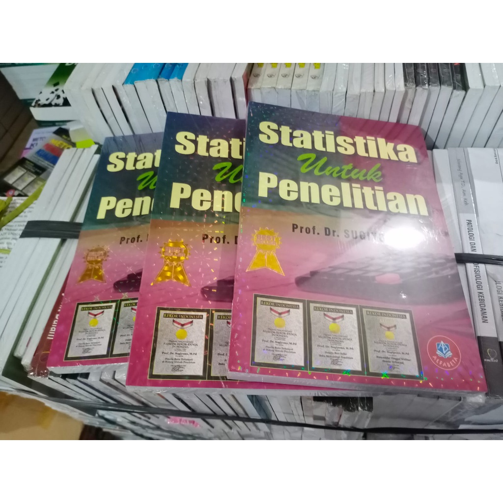 Jual Buku Statistika Untuk Penelitian Prof Sugiyono Shopee Indonesia