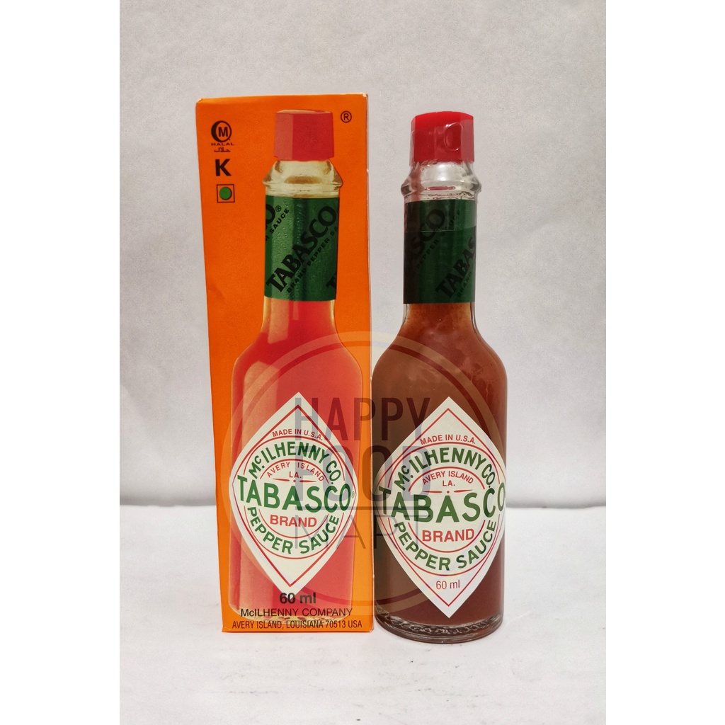 Jual 100 ORIGINAL TABASCO BRAND RED PEPPER SAUCE 60ML TOBASCO