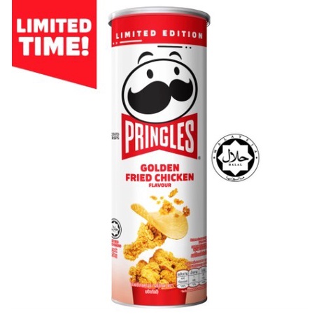 Jual Pringles Golden Fried Chicken Logo Halal Shopee Indonesia