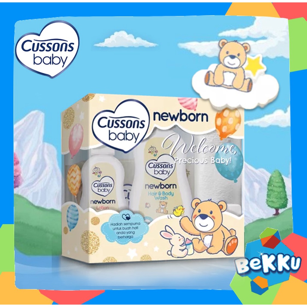 Jual Cussons Baby Newborn Pack Gift Set Paket Hadiah Bayi Cusson