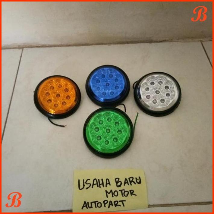 Jual LAMPU BAK LED BULAT TRUK TRUCK TANGKI BUS ALAT UNIVERSAL UBM