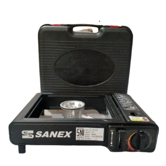 Jual Kompor Gas Portable Sanex 2 In 1 Bisa Gas Kaleng Bisa Gas 3Kg