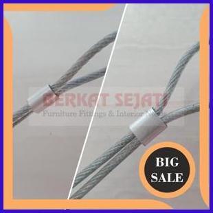 Jual Crimp Ferrule Mm Alumunium Klem Ferol Kawat Kabel Seling Sling