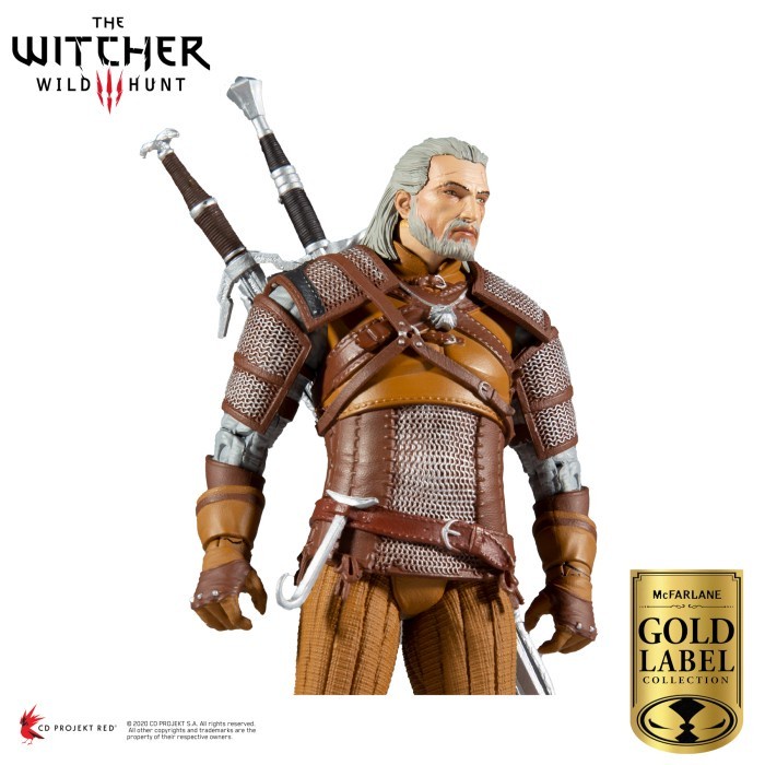 Jual Mcfarlane Gold Label The Witcher Geralt Of Rivia Shopee Indonesia