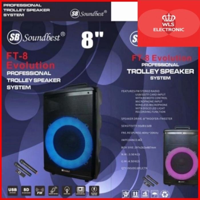 Jual Soundbest Ft Evolution Portable Speaker Meeting Inch Shopee