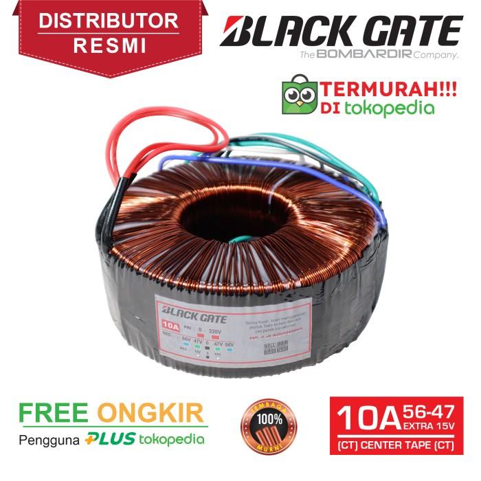 Jual Trafo Toroidal Blackgate 10A 56V 47V 2023 Shopee Indonesia