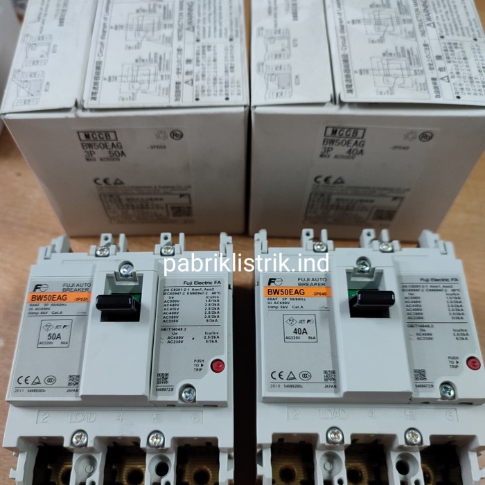 Jual Nfb Mccb Bw Eag Bw Eag P A Atau P A Fuji Electric