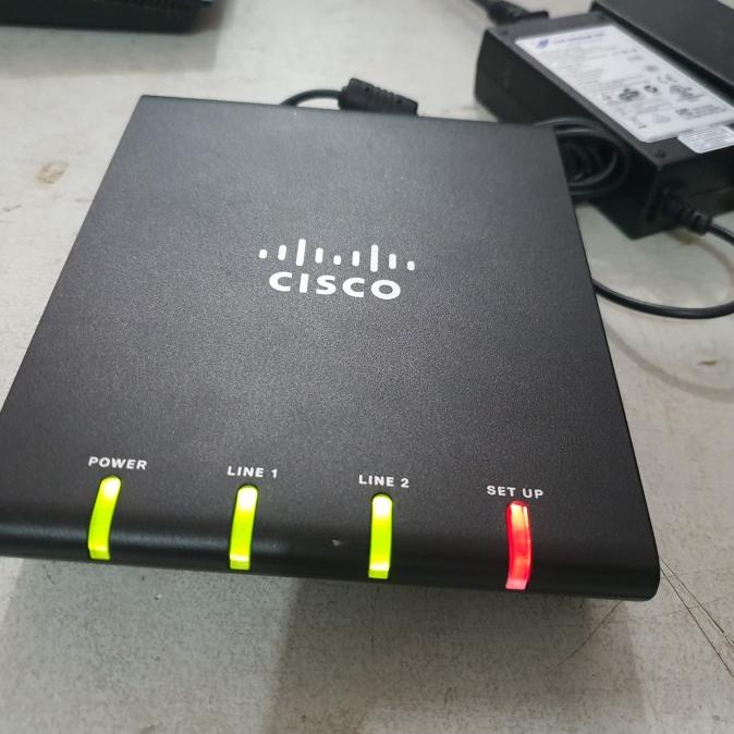 Jual Cisco Ata Voip Analog Telephone Adapter Murah Shopee Indonesia