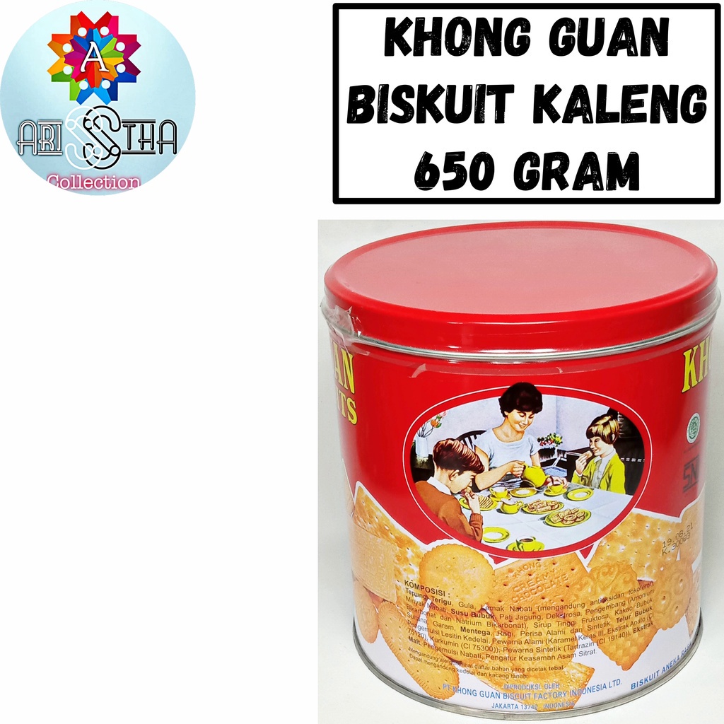 Jual Khong Guan Biskuit Kemasan Kaleng Gram Shopee Indonesia