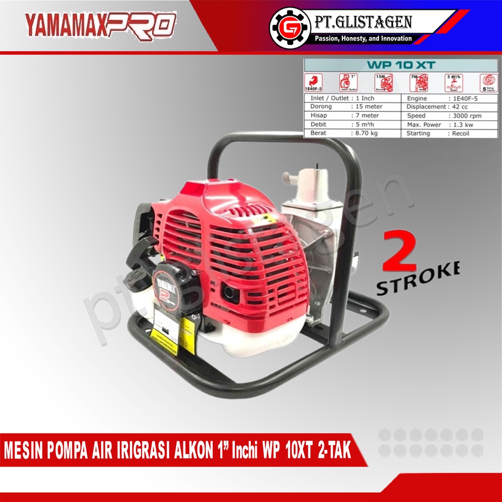 Jual YAMAMAX PRO WP 10XT 2T Pompa Air Alkon Sawah Irigasi 1 Inch Water