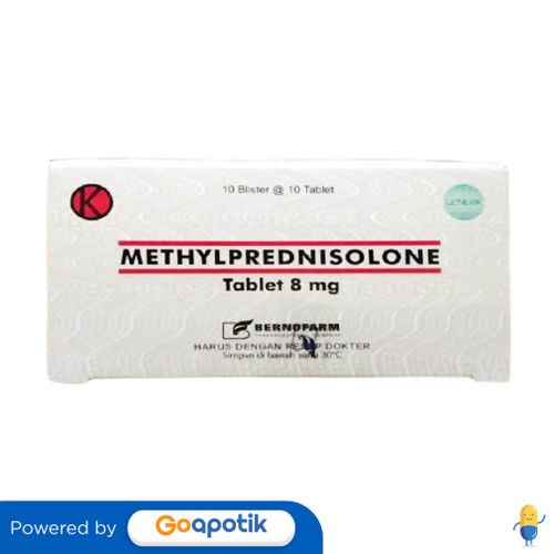 Jual Methylprednisolone Bernofarm Mg Box Tablet Shopee Indonesia