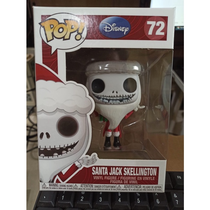 Jual Funko Pop Nightmare Before Christmas Santa Jack Skellington 72