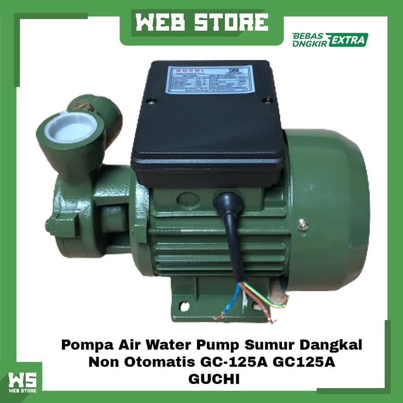 Jual Pompa Air Water Pump Sumur Dangkal Non Otomatis GC 125A GC125A