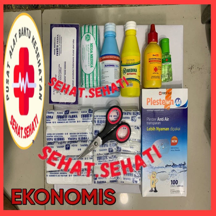 Jual Paket Isi Dalam Kotak P K Dinding Ekonos Dan Lengkap Tanpa Kotak