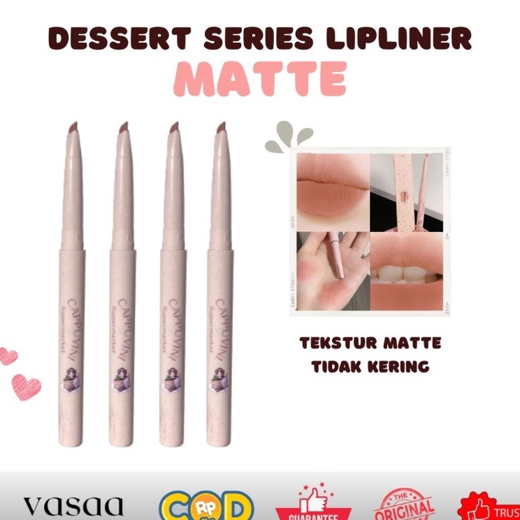 Jual Belanja Hore Cappuvini Lip Liner Pensil Lipstick Nude Color