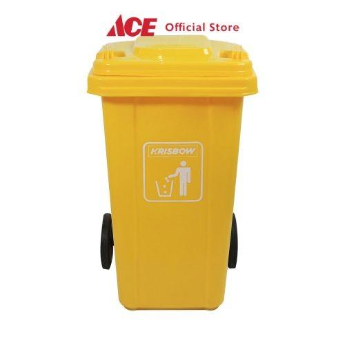 Jual Ace Krisbow 100 Ltr Tempat Sampah Plastik Outdoor Dengan Roda