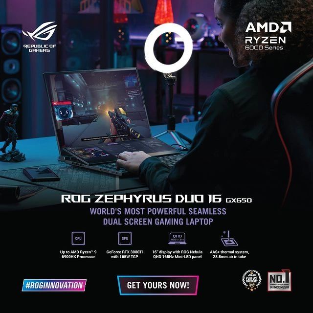 Jual Asus Rog Zephyrus Duo Gx Rm R G T O Shopee Indonesia