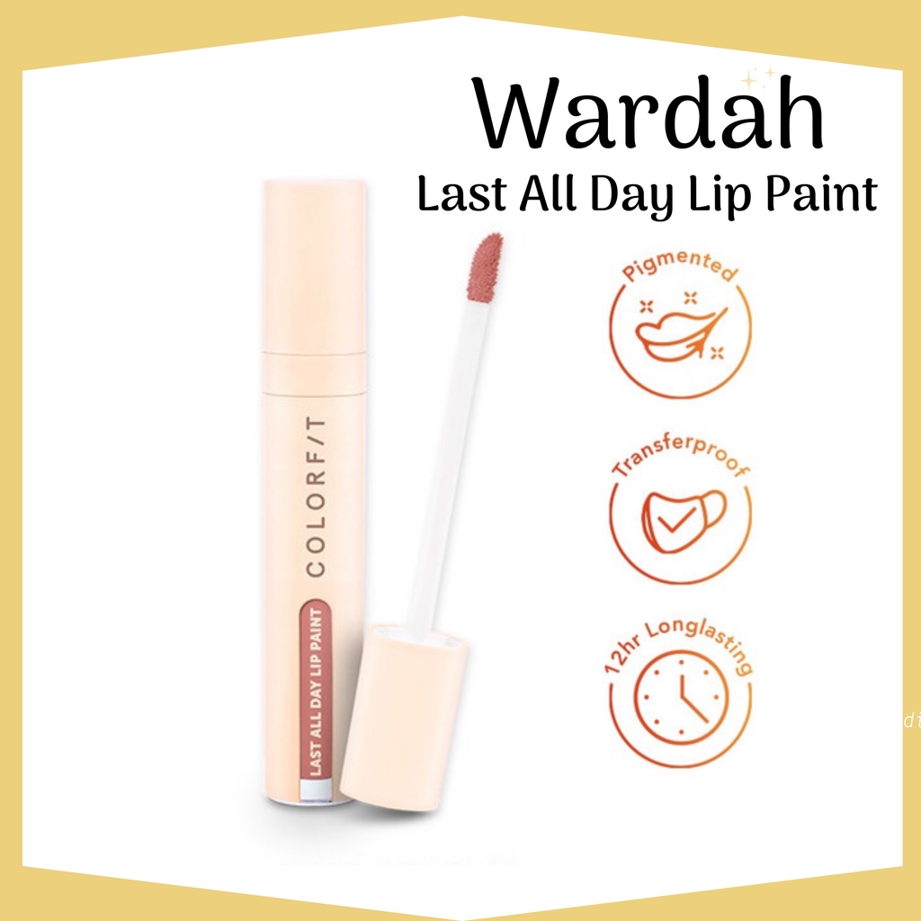 Jual Wardah Colorfit Last All Day Lip Paint Lip Cream Lip Matte