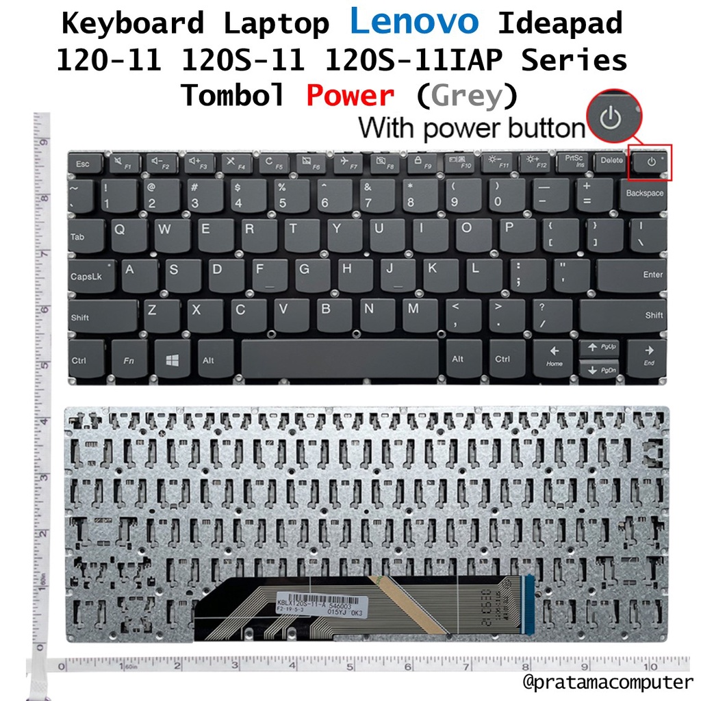 Jual Keyboard Laptop Lenovo Ideapad 120 11 120S 11 120S 11IAP Tombol