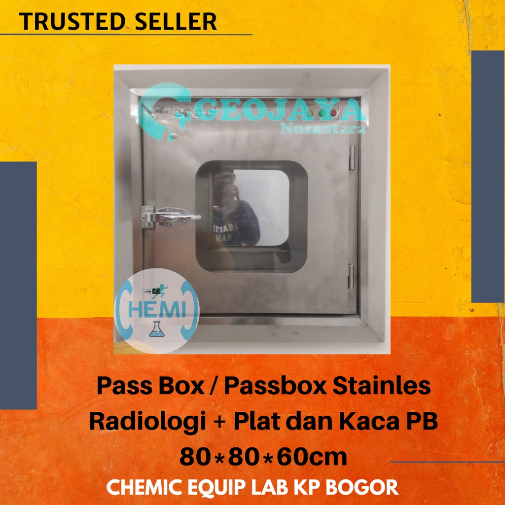 Jual Pass Box Passbox Stainles Radiologi Plat Dan Kaca Pb