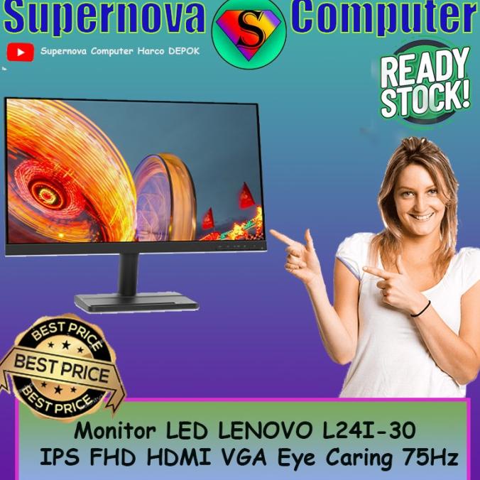 Jual Monitor Led Lenovo L I Ips Fhd Hdmi Vga Eye Caring Hz