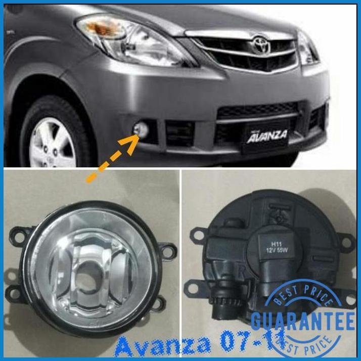 Jual Fog Lamp Foglamp Toyota Avanza Xenia Vvti Satuan Qmvr Shopee