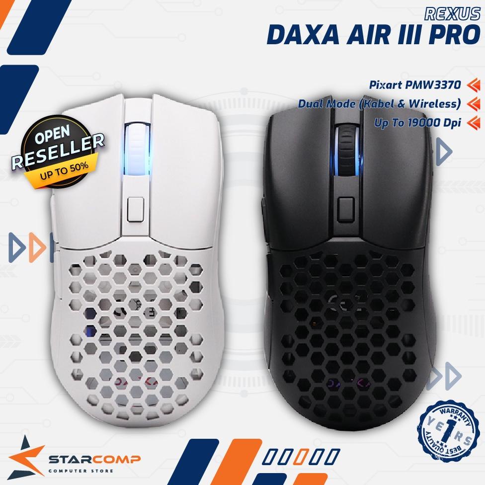 Jual Rexus Daxa Air III Pro Wireless Gaming Mouse Air 3 Ultra