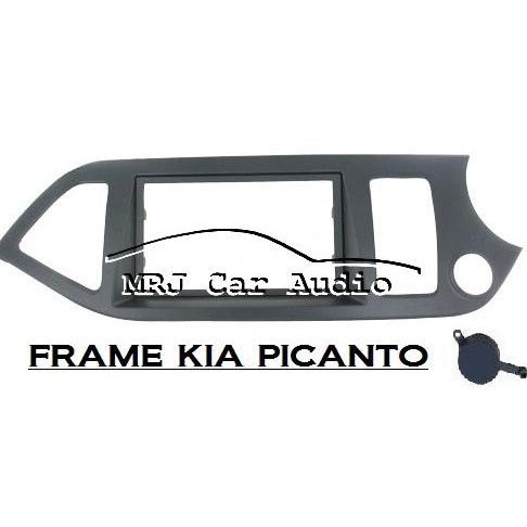 Jual Original Frame Audio Panel Headunit Kia Picanto List Audio Double