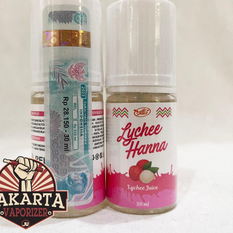 Jual Limited PODS FRIENDLY LYCHEE HANNA 30ML 15MG BY DR JUICE Shopee