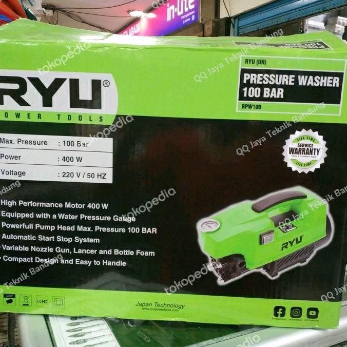 Jual Ryu Jet Cleaner Rpw Listrik Watt Tekanan Bar