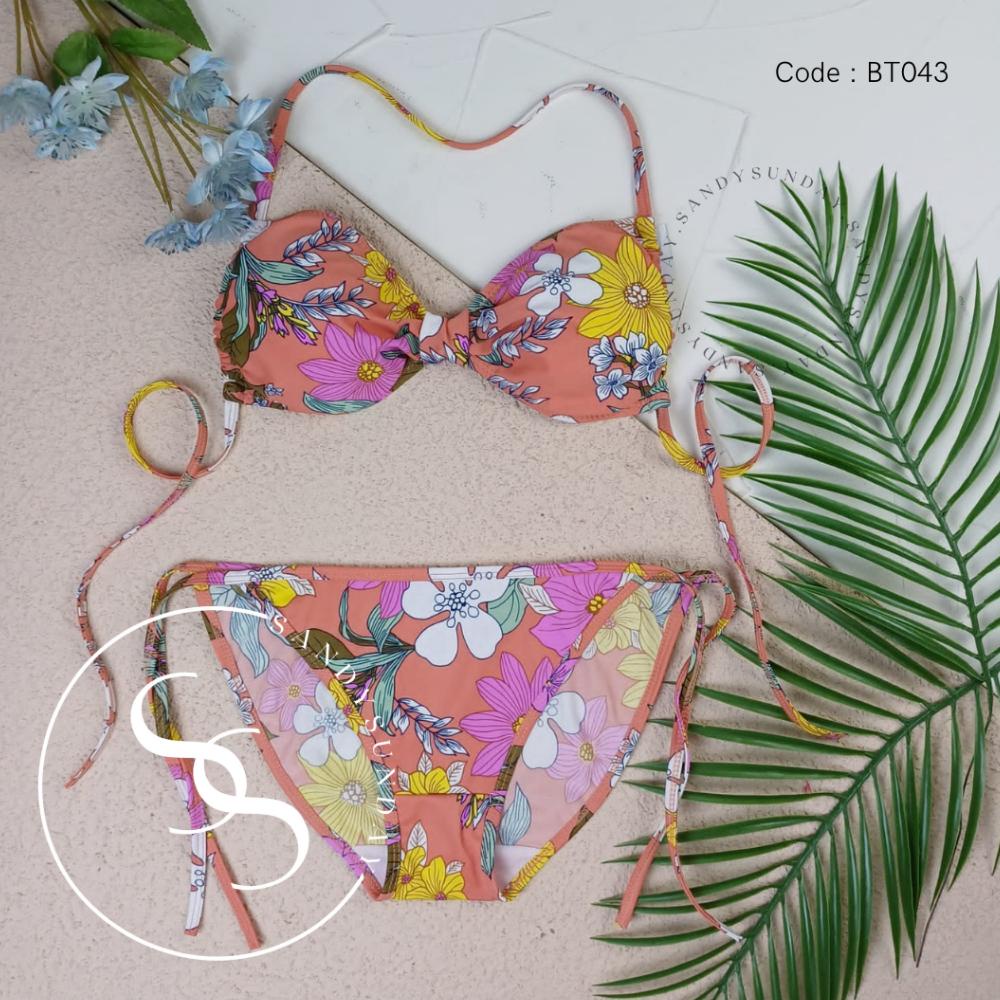 Jual Bikini Set Model Bow Kupu Freesize Bikini Pantai Sexy Sereia