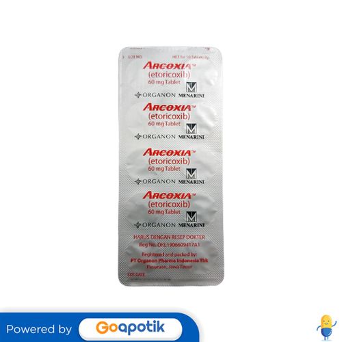 Jual Arcoxia Mg Blister Tablet Shopee Indonesia