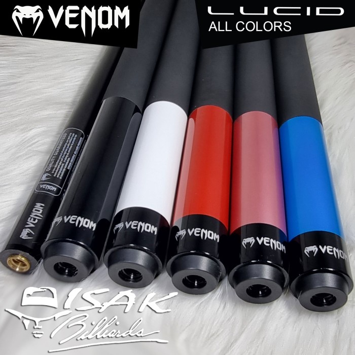 Jual Venom Lucid Carbon Lcu Blue Cue Uniloc Low Deflection Sti Billiard