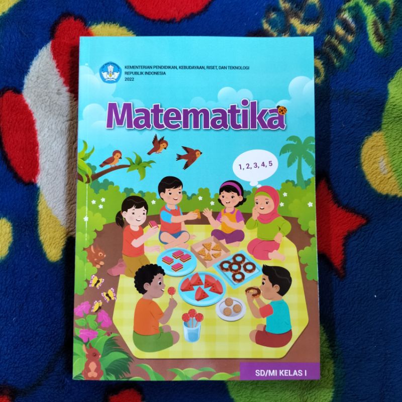 Jual ORIGINAL BUKU MATEMATIKA KELAS 1 SD KURIKULUM MERDEKA DIKNAS