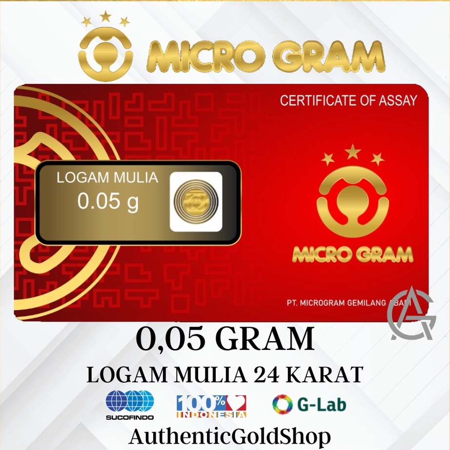 Jual Llo Emas Microgram Gram Logam Mulia Karat Original