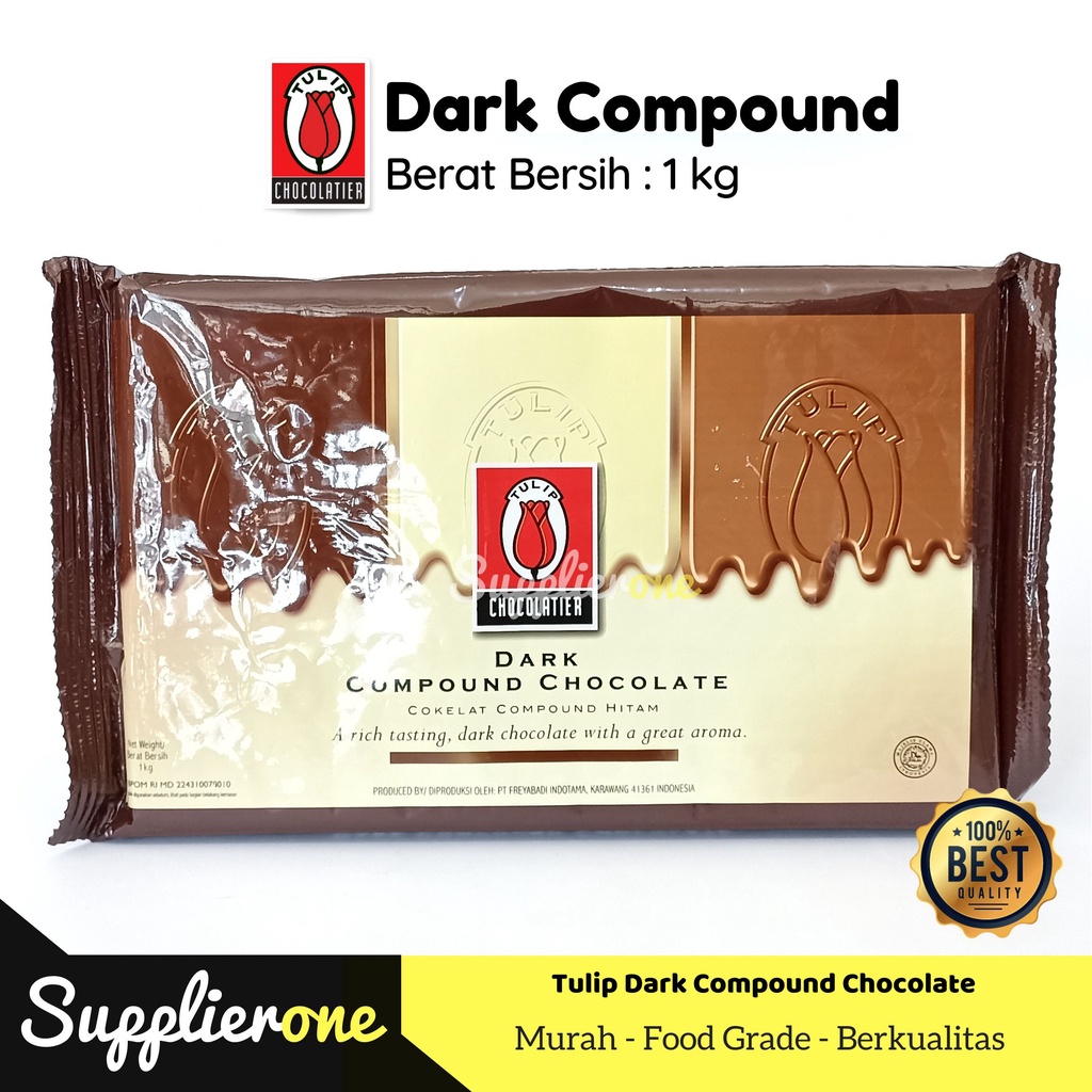 Jual Tulip Dark Compound Dark Coklat Batang Tulup Dark Coklat