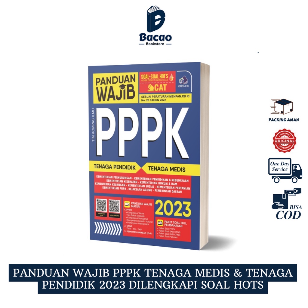 Jual Buku Cpns Panduan Wajib Pppk Tenaga Medis Tenaga Pendidik