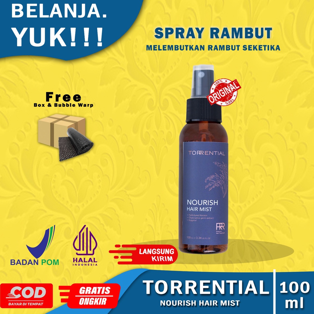 Jual Torrential Nourish Hair Mist Garansi Uang Kembali Jika Produk