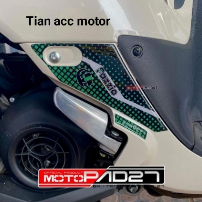 Jual Motopad Stiker Sticker Resin Timbul Footstep Yamaha Fazzio