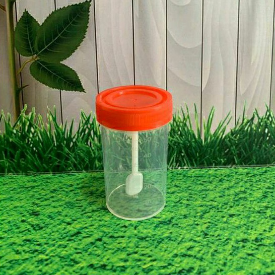 Jual Stool Container Pot Faeces Ml Shopee Indonesia